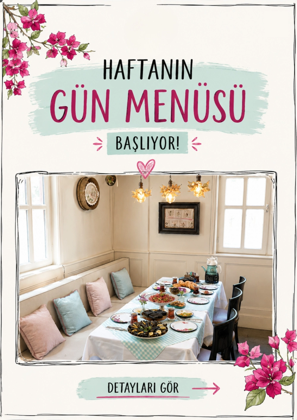 Haftanın Gün Menüsü - Şaşkınbakkal